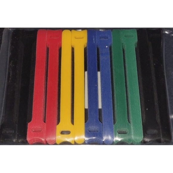 120PCS Reusable Fastening Cable Ties, Adjustable 6-Inch Cord Organizer Ties - Picture 1 of 2